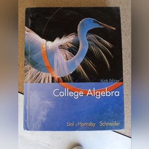 College algebra ninth edition